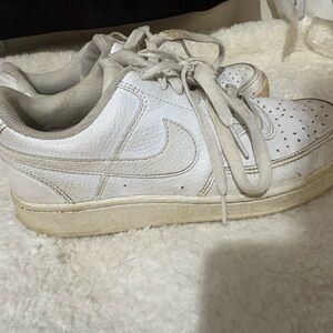 Nike White Athletic Shoes